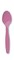 Party Central Club Pack of 288 Cotton Candy Pink Premium Heavy-Duty Plastic Party Spoons 6.75"